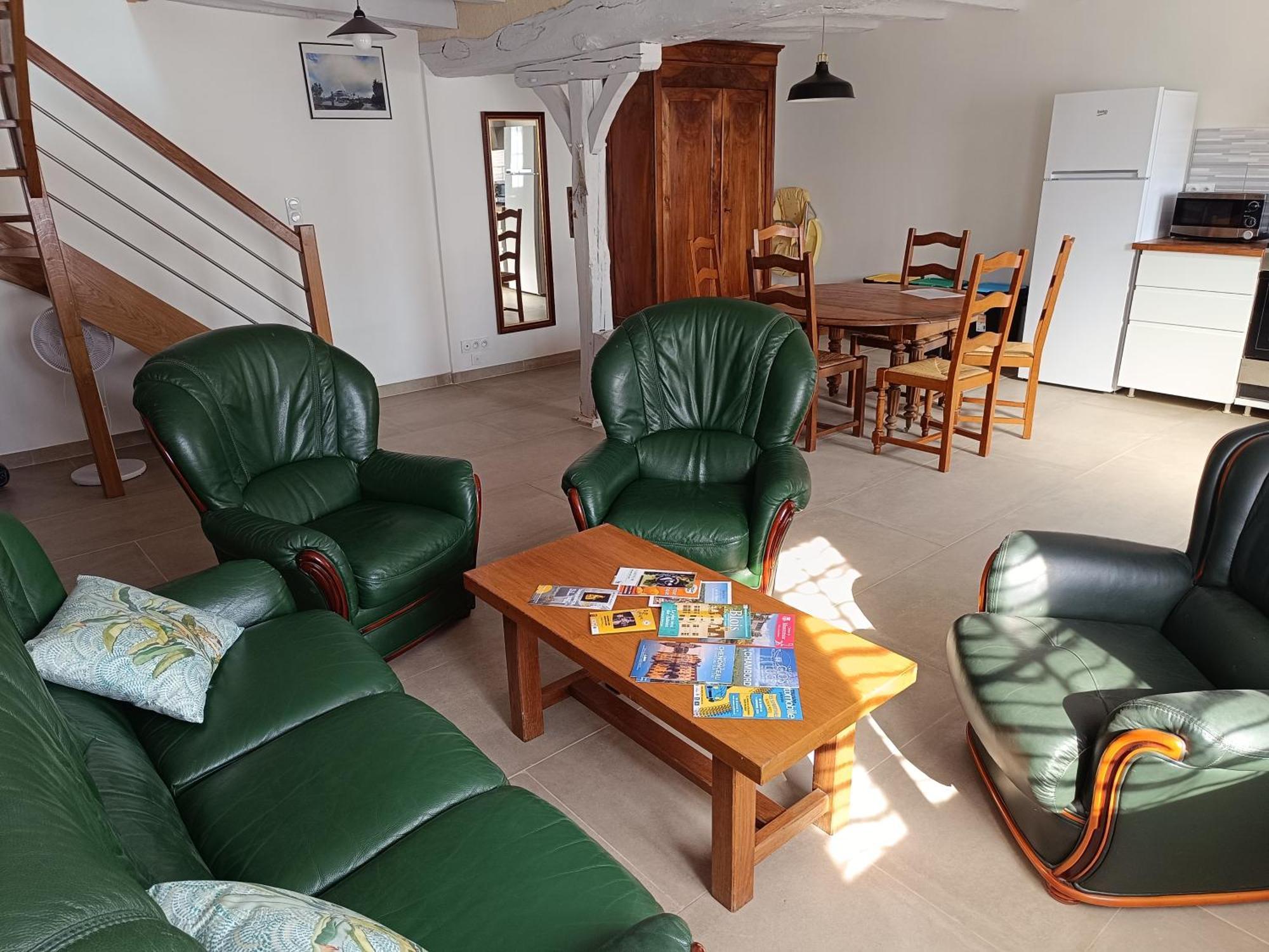 Gite De La Grand Maison Les Chenes Seigy Exteriér fotografie
